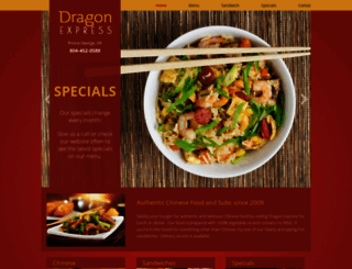 dragonexpressva.com screenshot