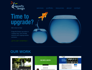 dragonfly-design.com screenshot