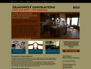 dragonflycontracting.com screenshot