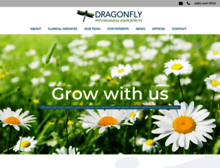 dragonflypsych.com screenshot