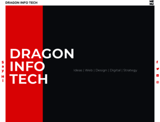 dragoninfotech.com screenshot