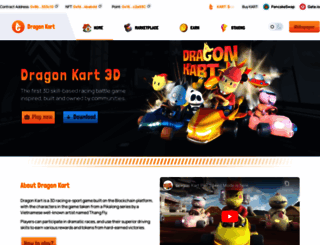 dragonkart.com screenshot