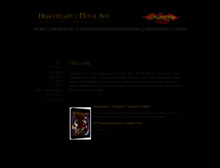 dragonlancemovie.com screenshot