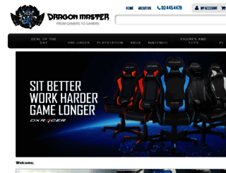dragonmasterstore.com screenshot