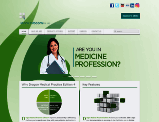 dragonmedical.in screenshot
