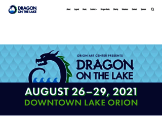 dragononthelake.com screenshot