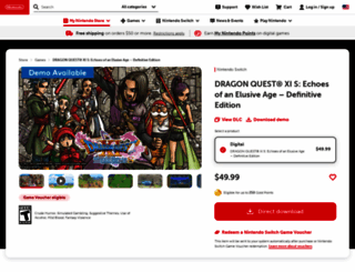 dragonquest.nintendo.com screenshot