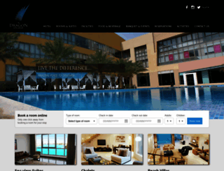 dragonresorthotel.com screenshot
