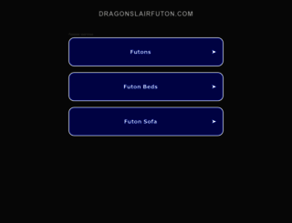 dragonslairfuton.com screenshot