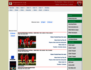 dragonsoccer.co.uk screenshot