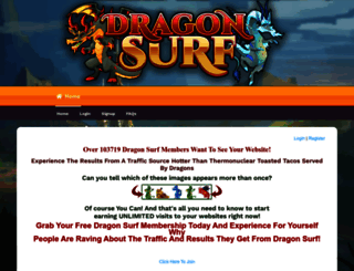 dragonsurf.com screenshot