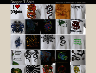 dragontshirt.com screenshot