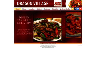 dragonvillagealameda.com screenshot