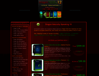 dragonvoicerecognition.com screenshot