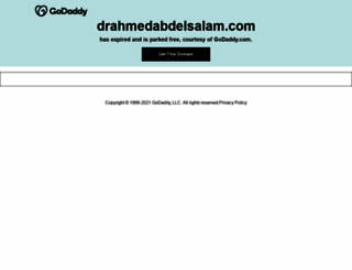 drahmedabdelsalam.com screenshot