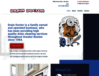 drain-doctor.com screenshot