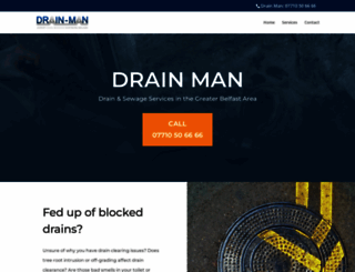 drain-man.co.uk screenshot