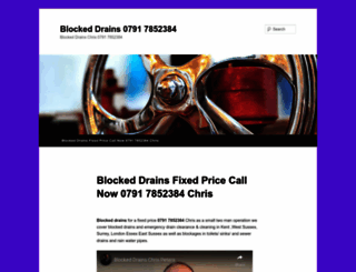 drain-unblocking.co.uk screenshot