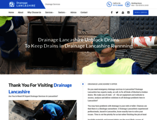 drainage-lancashire.uk screenshot