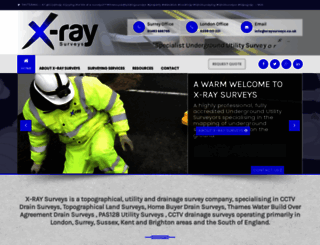 drainage-surveys.co.uk screenshot