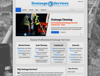 drainageservices.ca screenshot