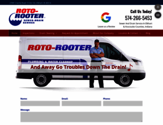 draincleanelkhart.com screenshot