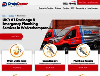 draindoctorplumbers.co.uk screenshot