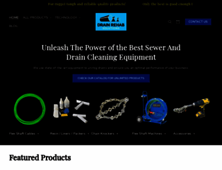 drainrehabsolutions.com screenshot