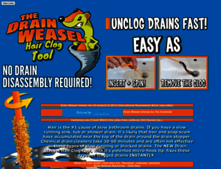 drainweasel.com screenshot