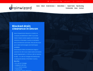 drainwizard.co.uk screenshot