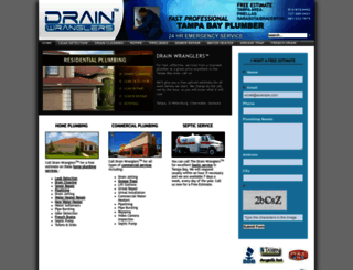 drainwranglers.com screenshot
