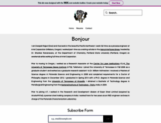 drajput.com screenshot