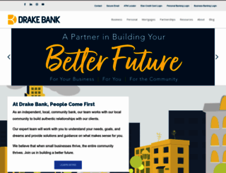 drake-bank.com screenshot