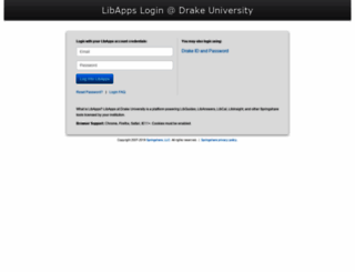 drake.libapps.com screenshot