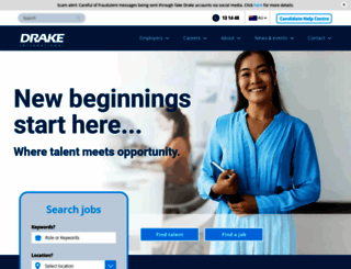 drakeintl.com.au screenshot
