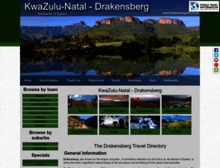 drakensberg-info.co.za screenshot