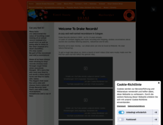 drakerecords.jimdo.com screenshot