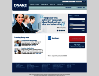 draketraining.com.au screenshot