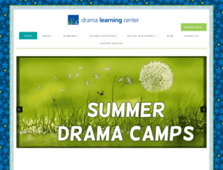 dramalearningcenter.com screenshot
