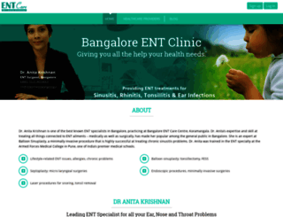 dranitakrishnan.com screenshot