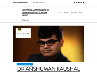 dranshumankaushal.com screenshot