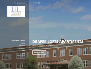 draperlofts.com screenshot