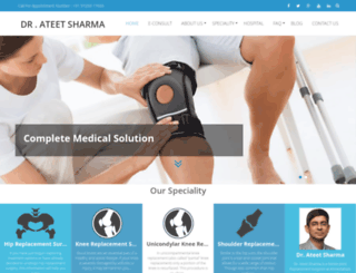 drateetsharma.com screenshot