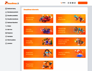 draudimas.lt screenshot