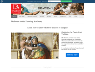 drawingacademy.com screenshot