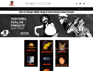 drawmemanga.com screenshot