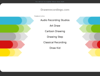 drawnrecordings.com screenshot