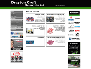 draytoncroft.com screenshot