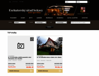 drazby-exekuce-online.cz screenshot