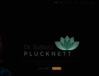 drbarbaraplucknett.com screenshot